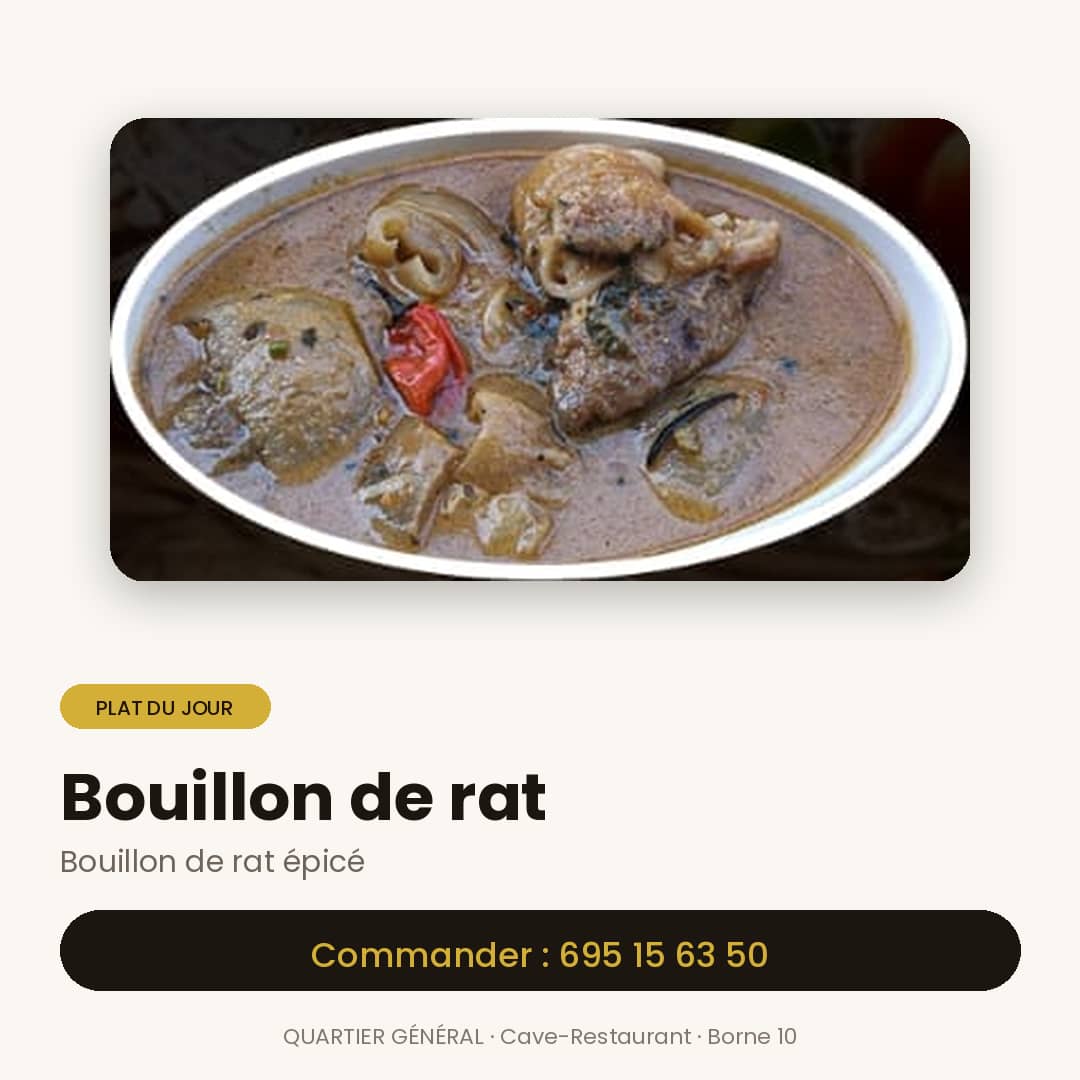 BOUILLON DE RAT — vue 1
