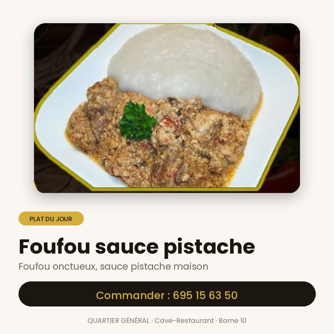 COUSCOUS SAUCE PISTACHE — vue 1